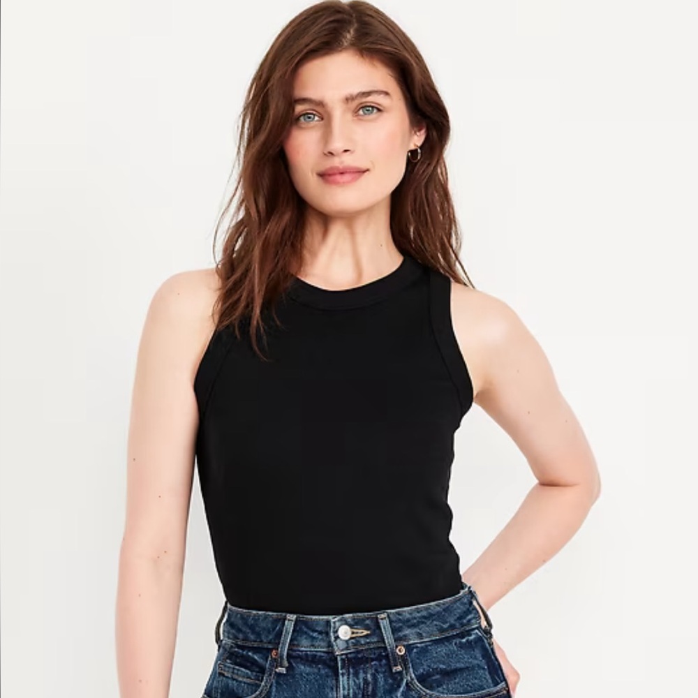 Old Navy snug ribbed tank sz Large Tall